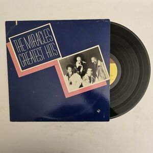 vinyl THE MIRACLES Greatest Hits 1977‎ Tamla T6-357S1 LP